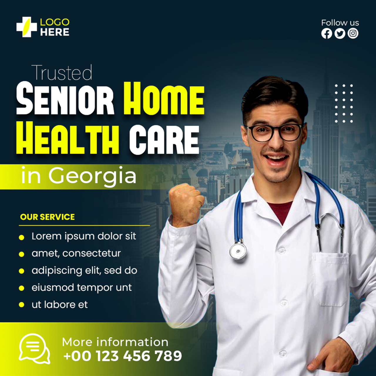 Healthcare social media design