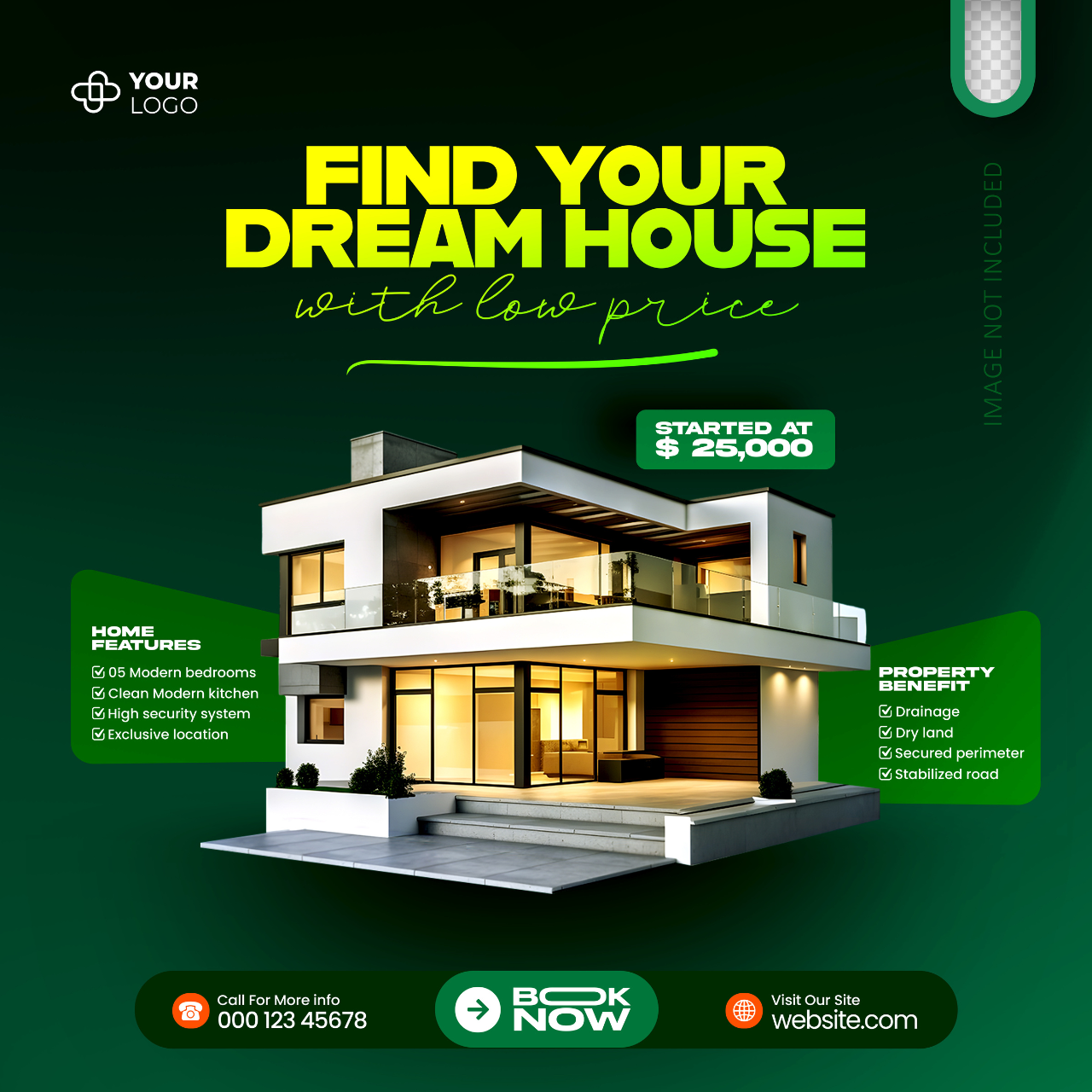 Social media creative for real estate